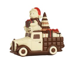 Decoris Beer polyresin car bear-giftboxes