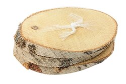 HBX Slice Birch Ovl 3Pcs L20/25W12/15H2