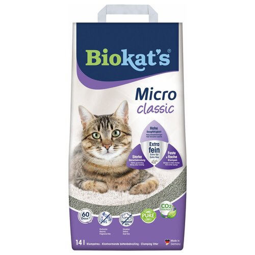 Biokats Kattenbakvulling micro classic 14l