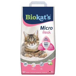 Biokats Kattenbakvulling micro fresh 14l