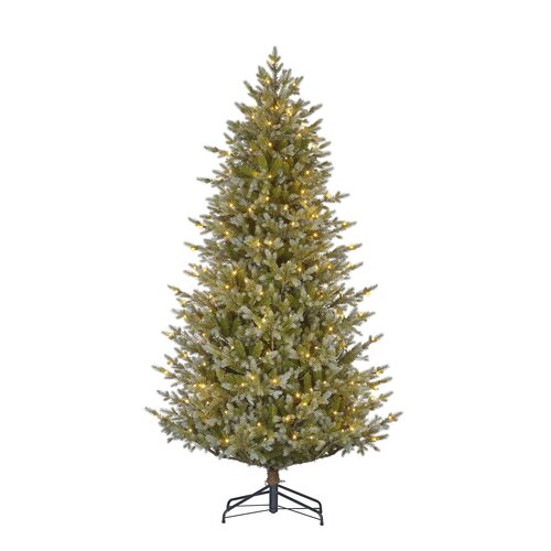 Black box trees Ardley kerstboom led slim groen 280L TIPS 3309 en timer & dimmer - h230xd124cm