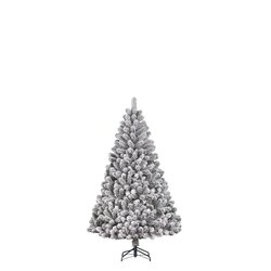 Black box trees Charlton kerstboom groen frosted TIPS 220 - h120xd76cm