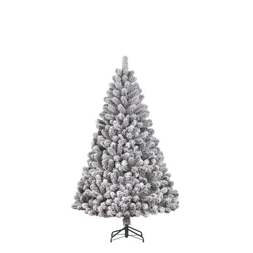 Black box trees Charlton kerstboom groen frosted TIPS 525 - h185xd115cm