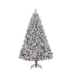 Black box trees Charlton kerstboom groen frosted TIPS 805 - h215xd127cm