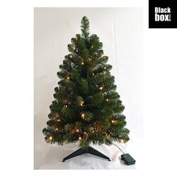 Black box trees Charlton kerstboom led groen 60L TIPS 108 battery operated en timer - h90xd54cm