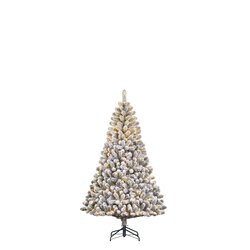 Black box trees Charlton kerstboom led groen frosted warm wit 160L TIPS 220 en timer & dimmer - h120