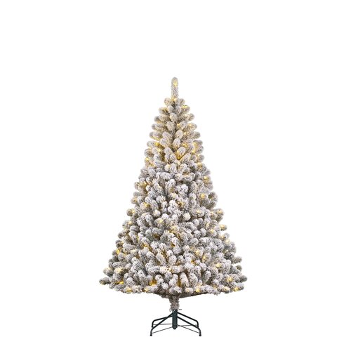 Black box trees Charlton kerstboom led groen frosted warm wit 280L TIPS 525 en timer & dimmer - h185