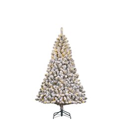 Black box trees Charlton kerstboom led groen frosted warm wit 280L TIPS 525 en timer & dimmer - h185