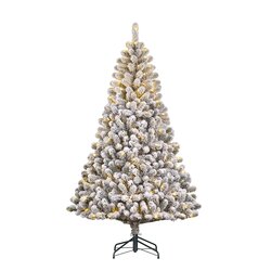 Black box trees Charlton kerstboom led groen frosted warm wit 400L TIPS 989 en timer & dimmer - h230