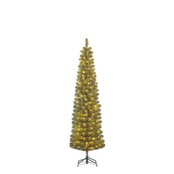 Black box trees Charlton Pilar kerstboom led groen warm wit 120L TIPS 280 en timer & dimmer - h185xd