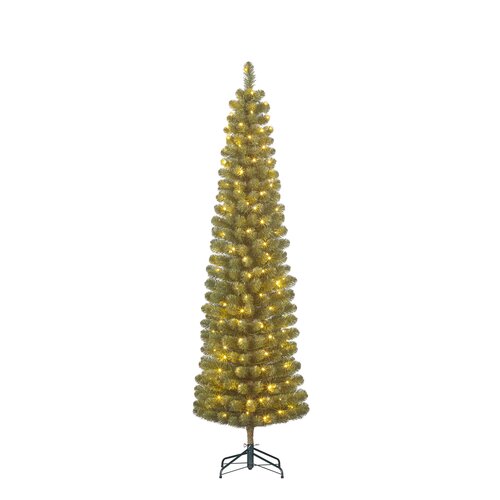 Black box trees Charlton Pilar kerstboom led groen warm wit 160L TIPS 362 en timer & dimmer - h215xd