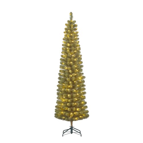 Black box trees Charlton Pilar kerstboom led groen warm wit 180L TIPS 409 en timer & dimmer - h230xd