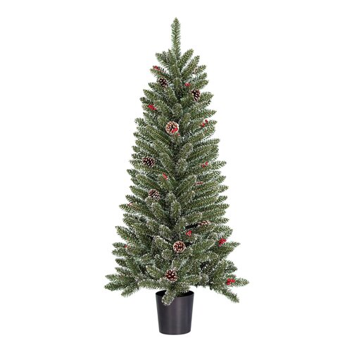 Black Box Trees Creston kerstboom groen frosted 200 TIPS - h120xd60cm