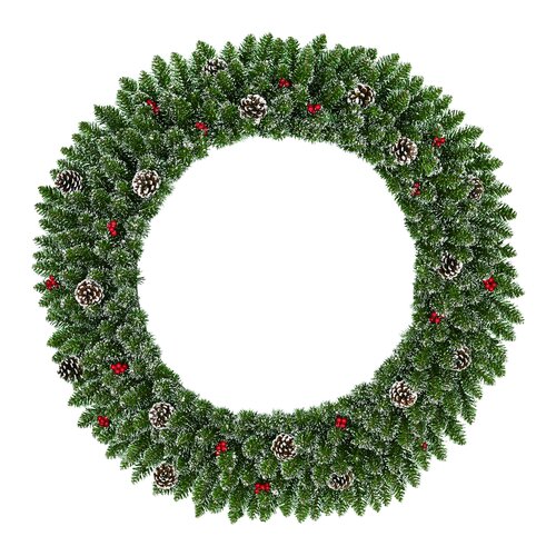 Black box trees Creston krans groen 320 TIPS - h18xd90cm