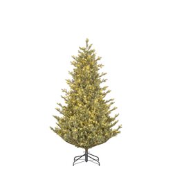 Black box trees Delmar kerstboom led groen warm wit Full PE 290L TIPS 3870 en timer & dimmer - h185x