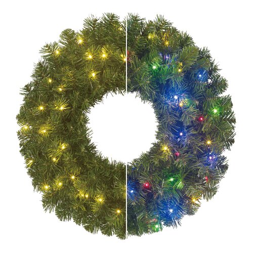 Black Box Trees Limber krans led outdoor groen warm wit multicolour 100L TIPS 220 en timer & dimmer