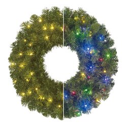 Black Box Trees Limber krans led outdoor groen warm wit multicolour 100L TIPS 220 en timer & dimmer