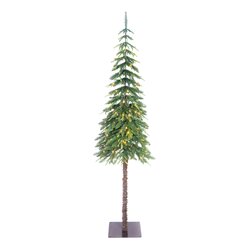 Black Box Trees Lodge kerstboom groen warm wit 150L TIPS 547 en timer & dimmer - h230xd66cm