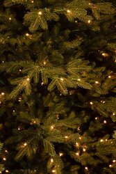 Black Box Trees Meran kerstboom led groen warm wit Full PE 150L TIPS 2085 en timer & dimmer - h155xd - afbeelding 2