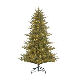 Black box trees Orillia kerstboom led groen warm wit 408L TIPS 2574 en timer & dimmer - h230xd137cm