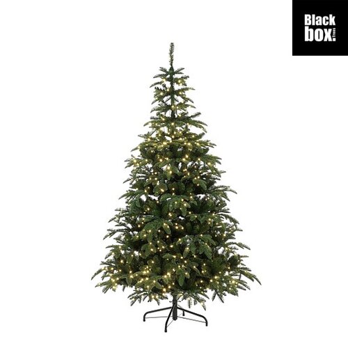 Black Box Trees Picton kerstboom led groen 1000L TIPS 2610 en timer & dimmer - h240xd140cm
