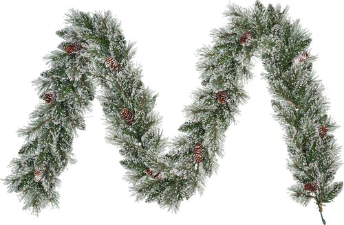 Black Box Trees Vandans slinger groen frosted TIPS 150 - l270xd20cm