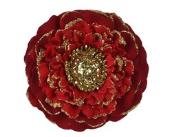 Bloem plc d10h3cm rood