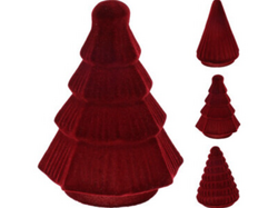 Boom 12Cm Glas Rood 3Ass