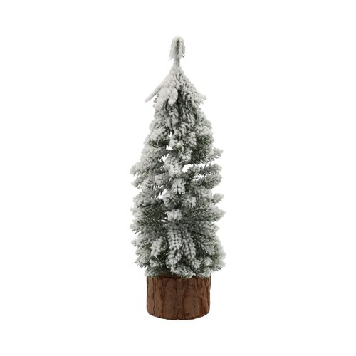 Boom pinea snow d8h25cm grn/wt