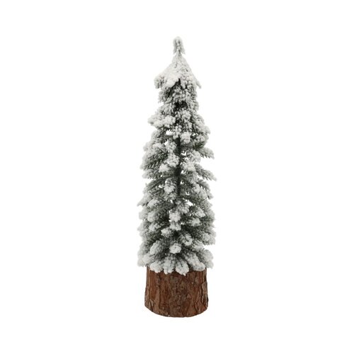 Boom pinea snow d8h30cm grn/wt