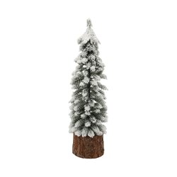 Boom pinea snow d8h30cm grn/wt