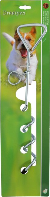 BOON DRAAIPEN GLANS VERZINKT 40 CM