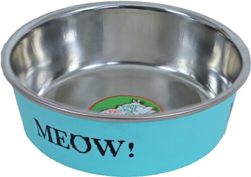 BOON EETBAK RVS KAT MINT MET MEOW 11 CM