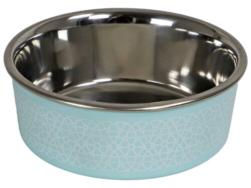 BOON EETBAK RVS SNEEUWPATR. 13CM/540ML TURQ.