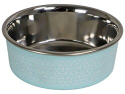 BOON EETBAK RVS SNEEUWPATR. 13CM/540ML TURQ.