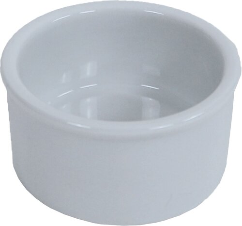 BOON EETBAK UNIVERSEEL KERAMIEK WIT 7.5 CM