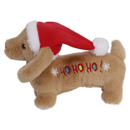 Boon H.splg kerst hohoho 19cm bruin