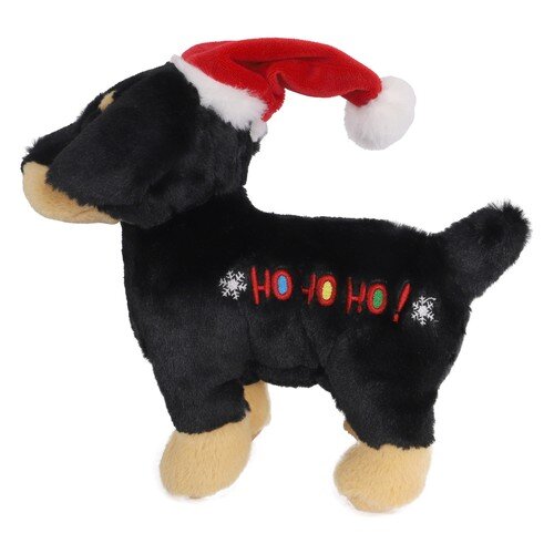 Boon H.splg kerst hohoho 19cm zwrt/bruin
