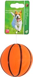 BOON HOND SPEELG. BASKETBAL TPR MET PIEP ORANJE 8CM