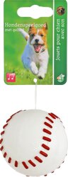 BOON HOND SPEELG. HONKBAL TPR MET PIEP WIT 6CM