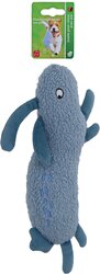 BOON HOND SPEELG. KONIJN TEDDYSTOF+PIEP+RITSEL BLAUW 28CM - afbeelding 2