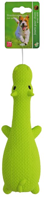 BOON HOND SPEELG. NIJLPAARD LATEX GROEN 23CM