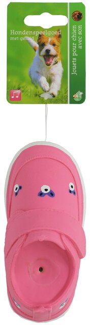 BOON HOND SPEELG. SCHOEN LATEX ROZE 14CM