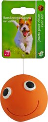 BOON HOND SPEELG. SMILEYBAL LATEX 7CM ORANJE