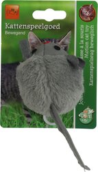 BOON KAT SPEELG. BIBBERMUIS + CATNIP GRIJS 7CM