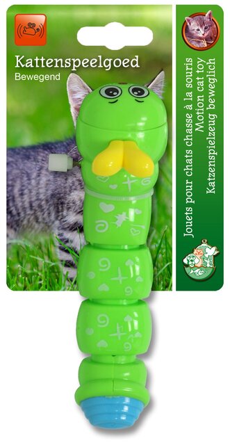BOON KAT SPEELG. RUPS OPWINDBAAR GROEN 15CM