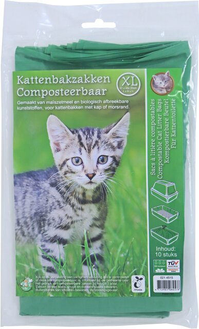 BOON KATTENBAKZAK COMPOST. XL PAK A 10 ST.