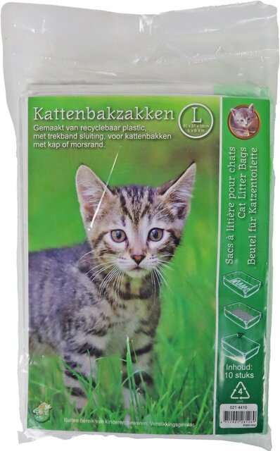 BOON KATTENBAKZAK+TREKBAND L PAK A 10 ST.
