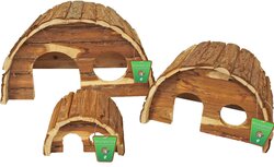 BOON KNAAGDIERHUIS HALFROND NATURAL M 25 CM - afbeelding 1