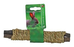 BOON KNAAGROL HOUT + ZEEGRAS 20CM